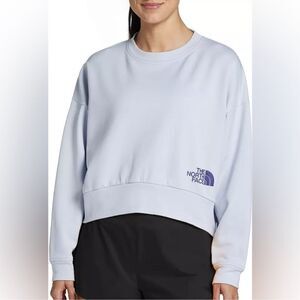 The North Face Women's Horizon Performance Fleece Crew Sweatshirt Lilac Purple